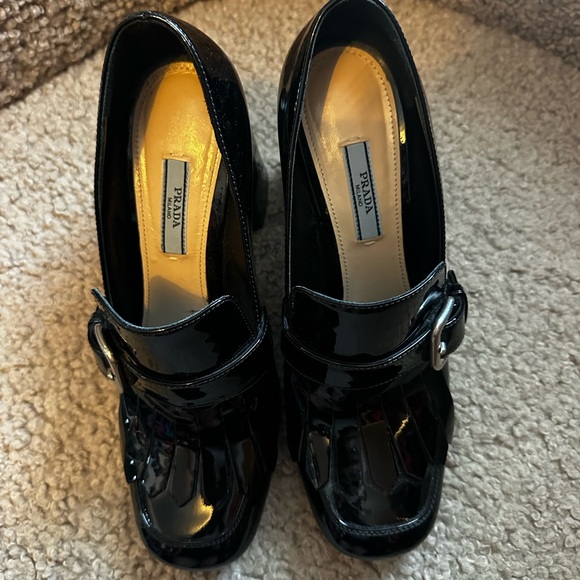 Prada Kiltie Fringe Pump (Women) - Picture 8 of 8